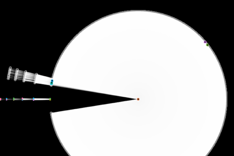 Shape of a celebrity conversation with their fans: the conversation looks mostly flat.